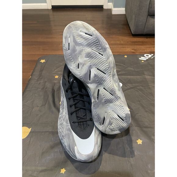 New Men’s Sz 12 Adidas AE 1 Low Ascent Pack MX Grey Black Basketball JI4066 - Picture 6 of 9